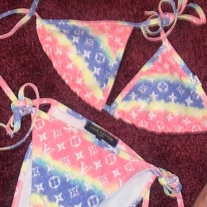 Luis Vuitton monogram bikini
